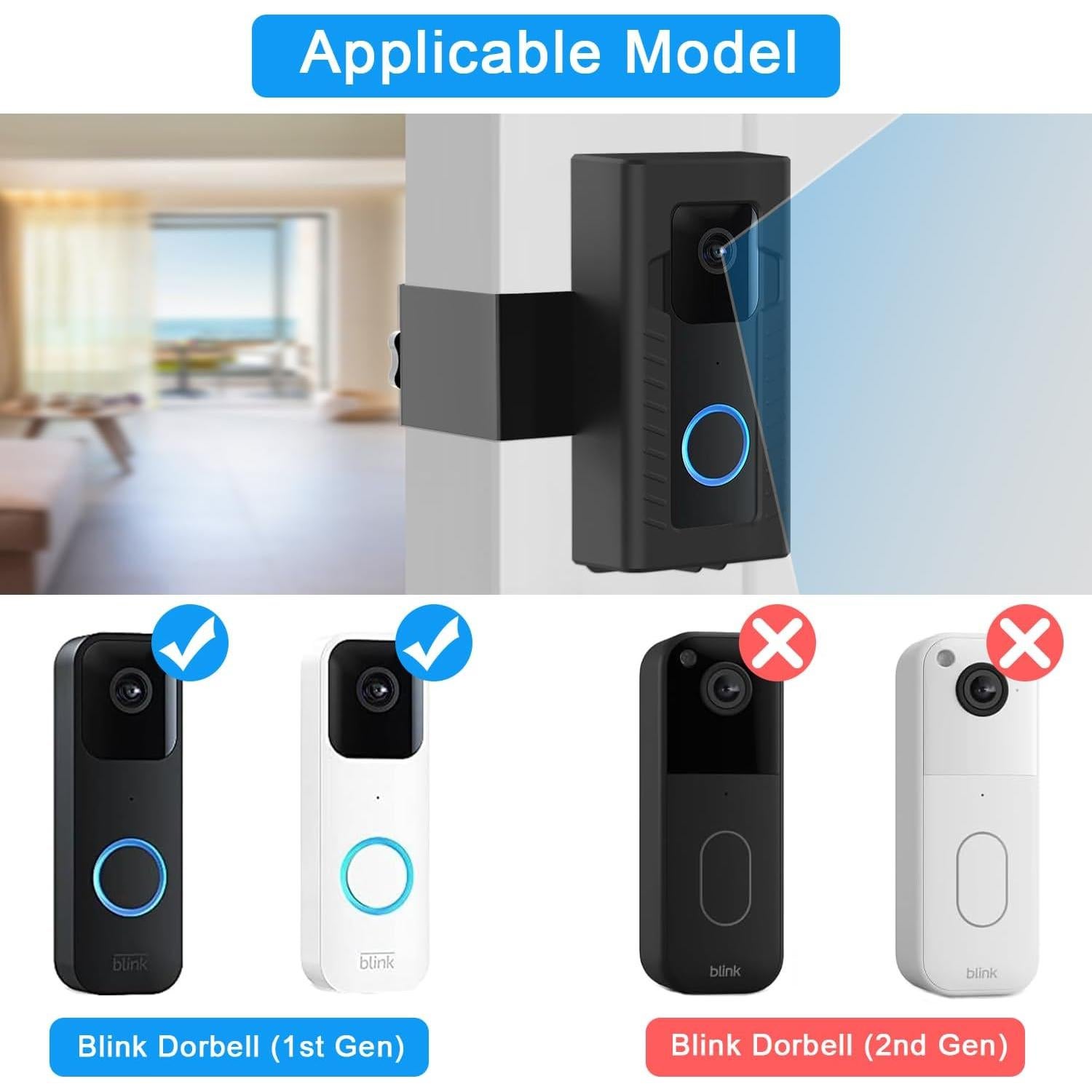 Soporte Antirrobo para Timbre Blink 1ra Generación 2022