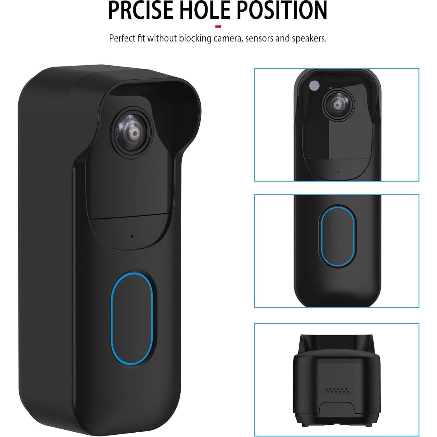 Funda de Silicona Impermeable HeyMoonTong para Timbre Blink 2da Gen