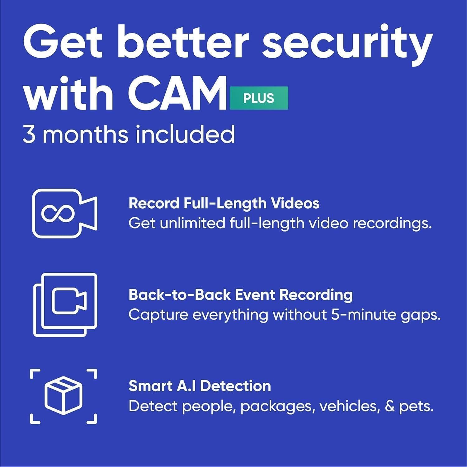 Cámara de Seguridad WyzeCam V3 1080p WiFi con Cam Plus