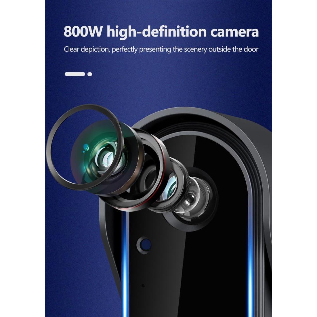 Cámara de Timbre Inalámbrica TKMARS 1080P Impermeable