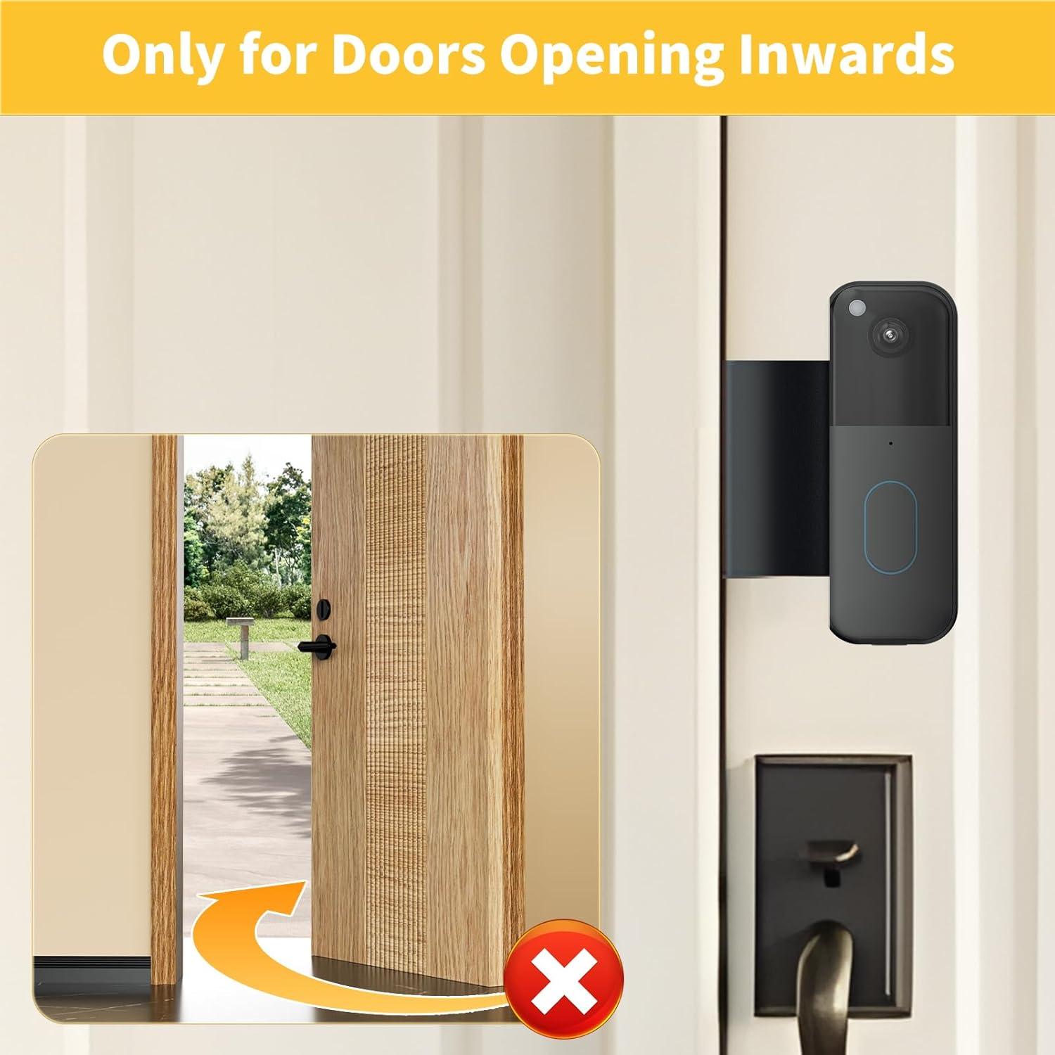 Soporte de timbre Blink 2ª generación antirrobo sin perforaciones