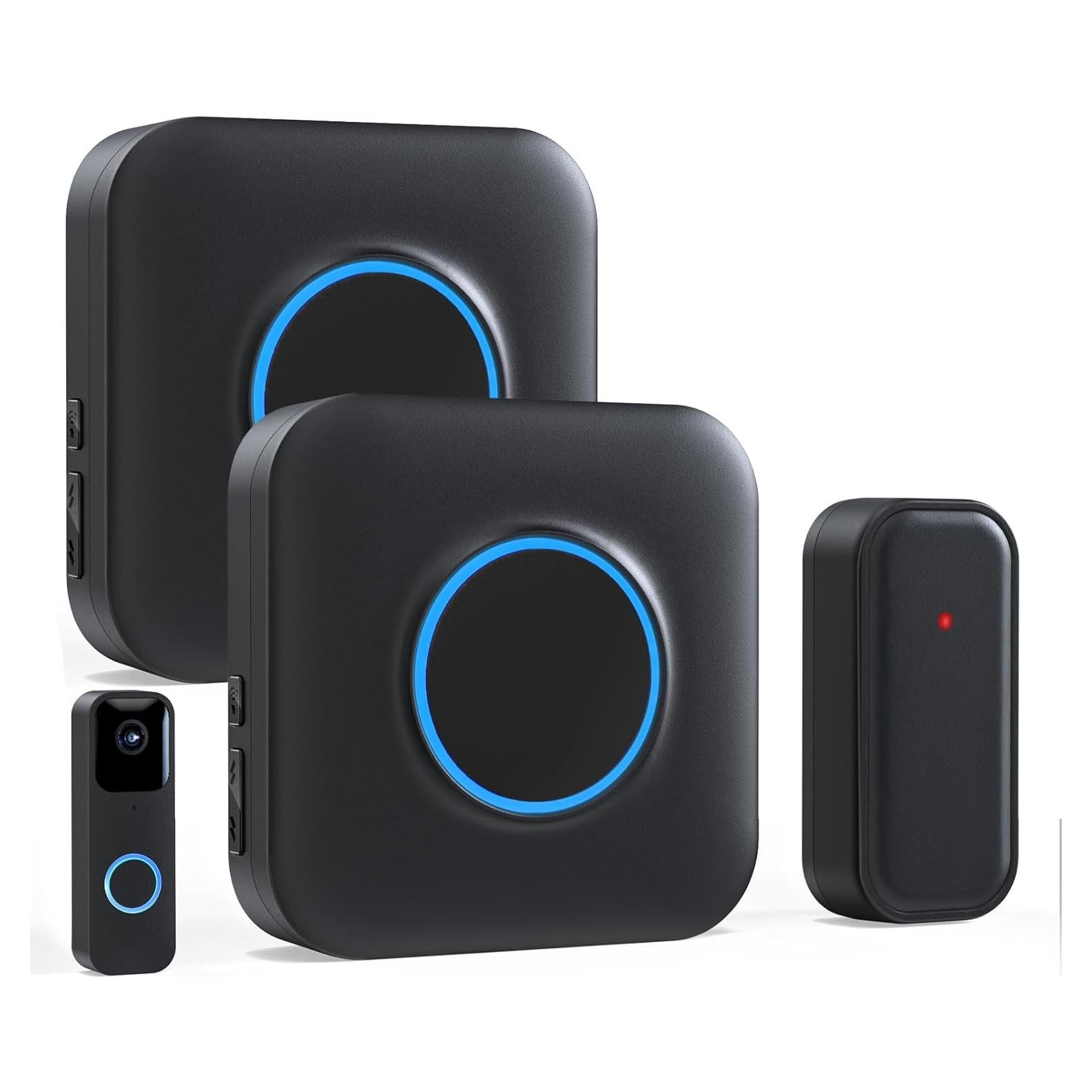 Extensor de Timbre Inalámbrico Satisure B22 - 2 Timbres y 1 Receptor