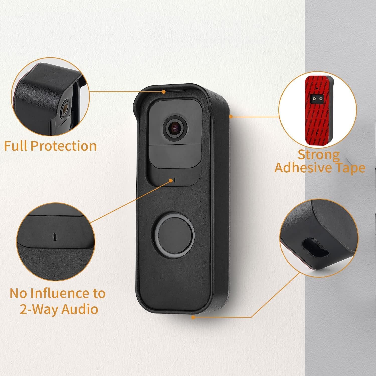 Soporte de puerta adhesivo Wochel para Blink Video Doorbell