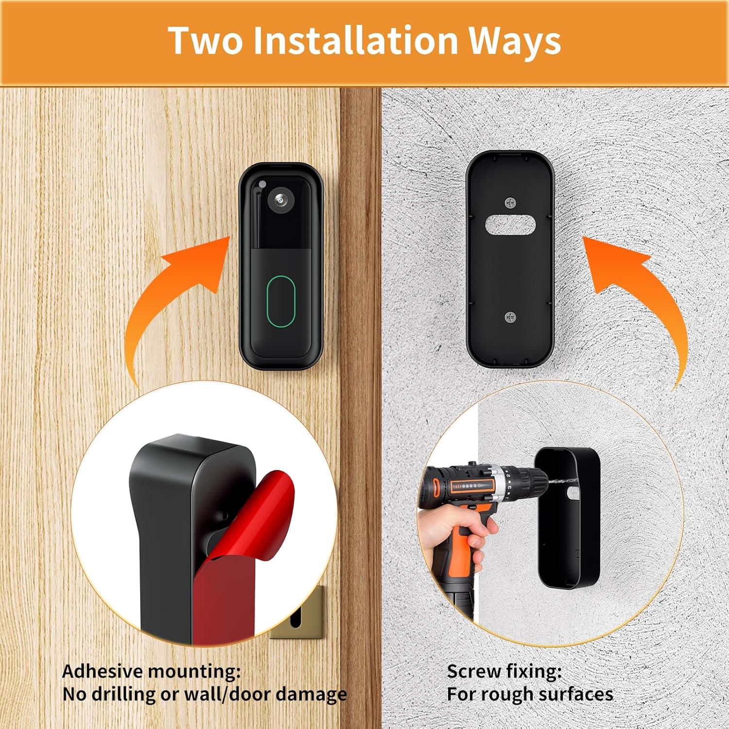 Soporte Adhesivo para Timbre Blink 2ª Generación - Tizomi