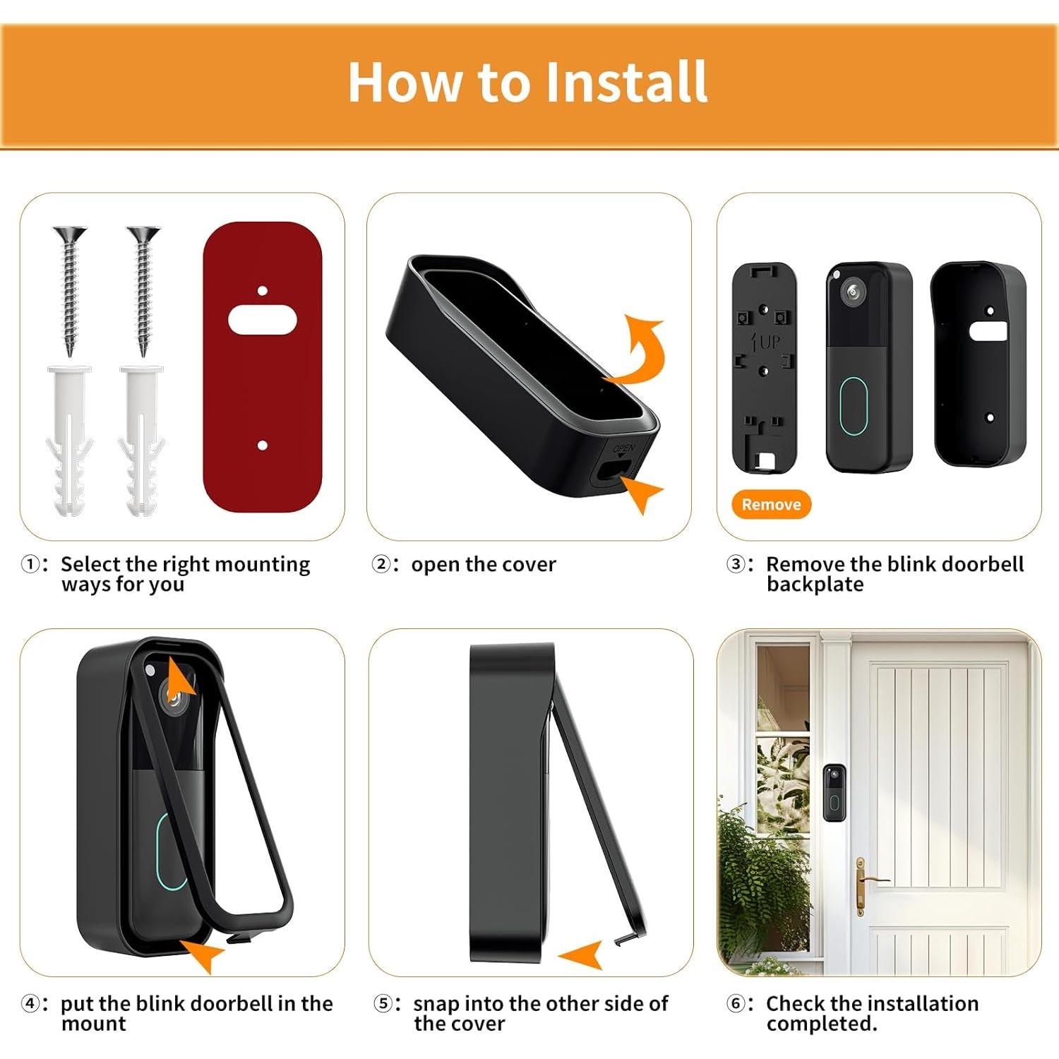 Soporte Adhesivo para Timbre Blink 2ª Generación - Tizomi