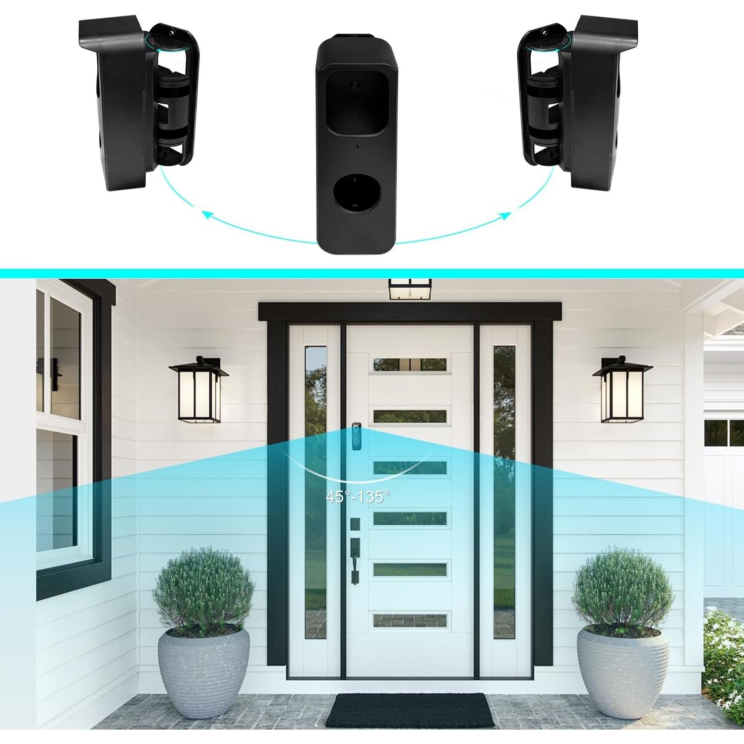 Soporte Antirrobo para Timbre Blink Gen1 con Cubierta de Lluvia