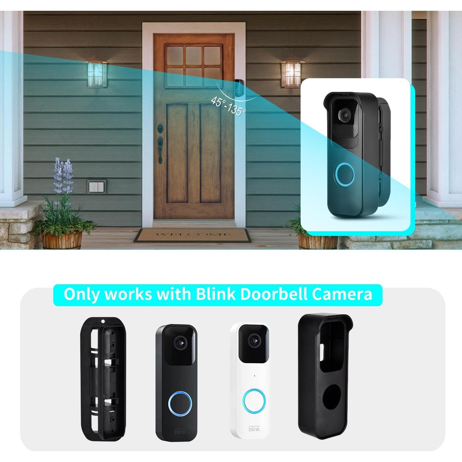 Soporte Antirrobo para Timbre Blink Gen1 con Cubierta de Lluvia