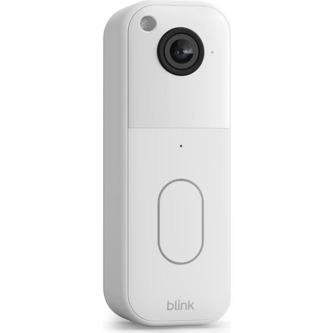 All-new Blink Video Doorbell + Outdoor 4 XR – Wireless smart security cameras, two-year battery life, go up to 400 feet from your home with extended range. Sync Module XR included.