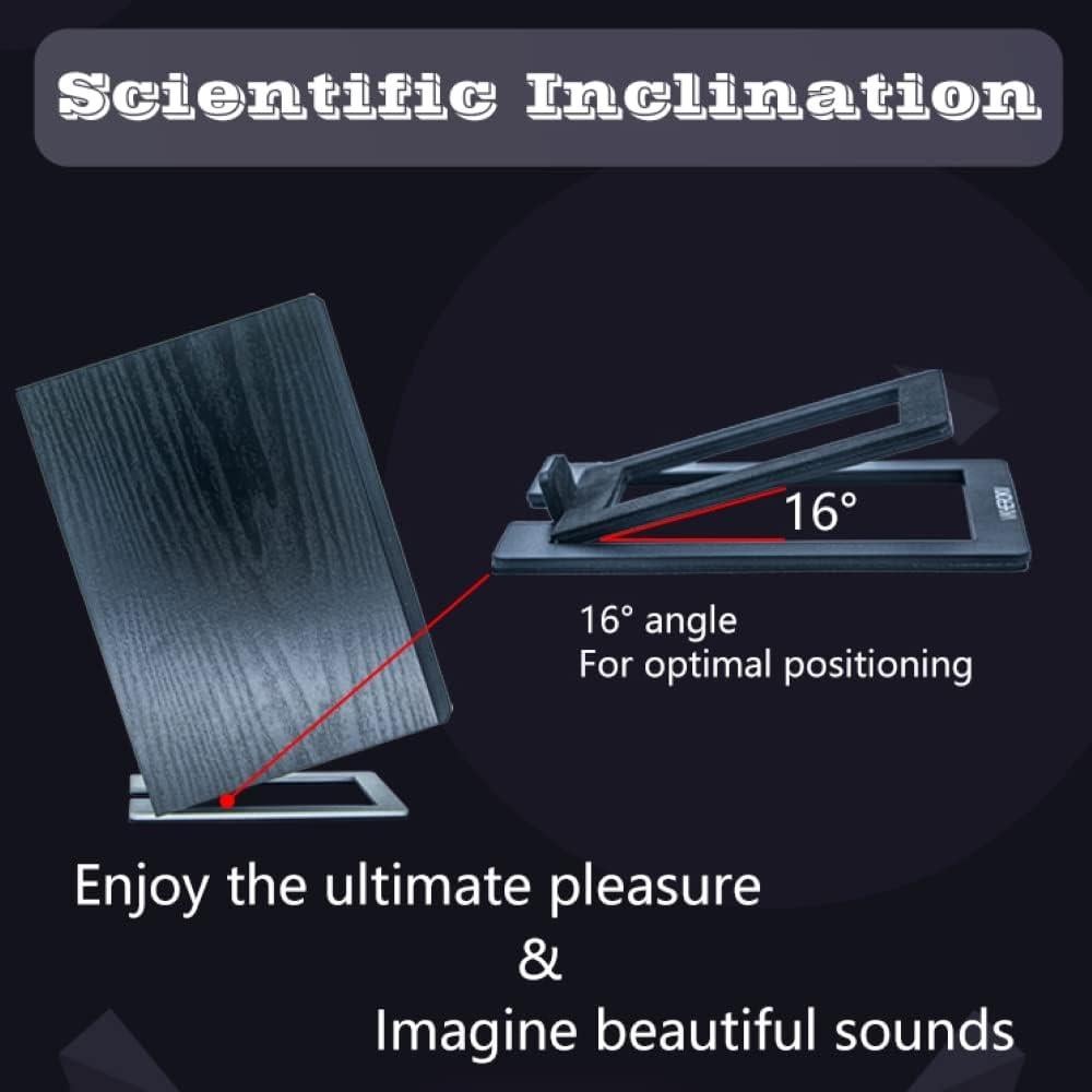 Soportes de Altavoces de Escritorio VKheroKV C-1 Gris