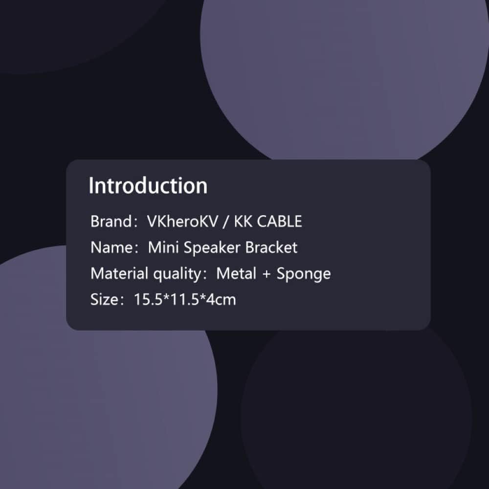 Soportes de Altavoces de Escritorio VKheroKV C-1 Gris