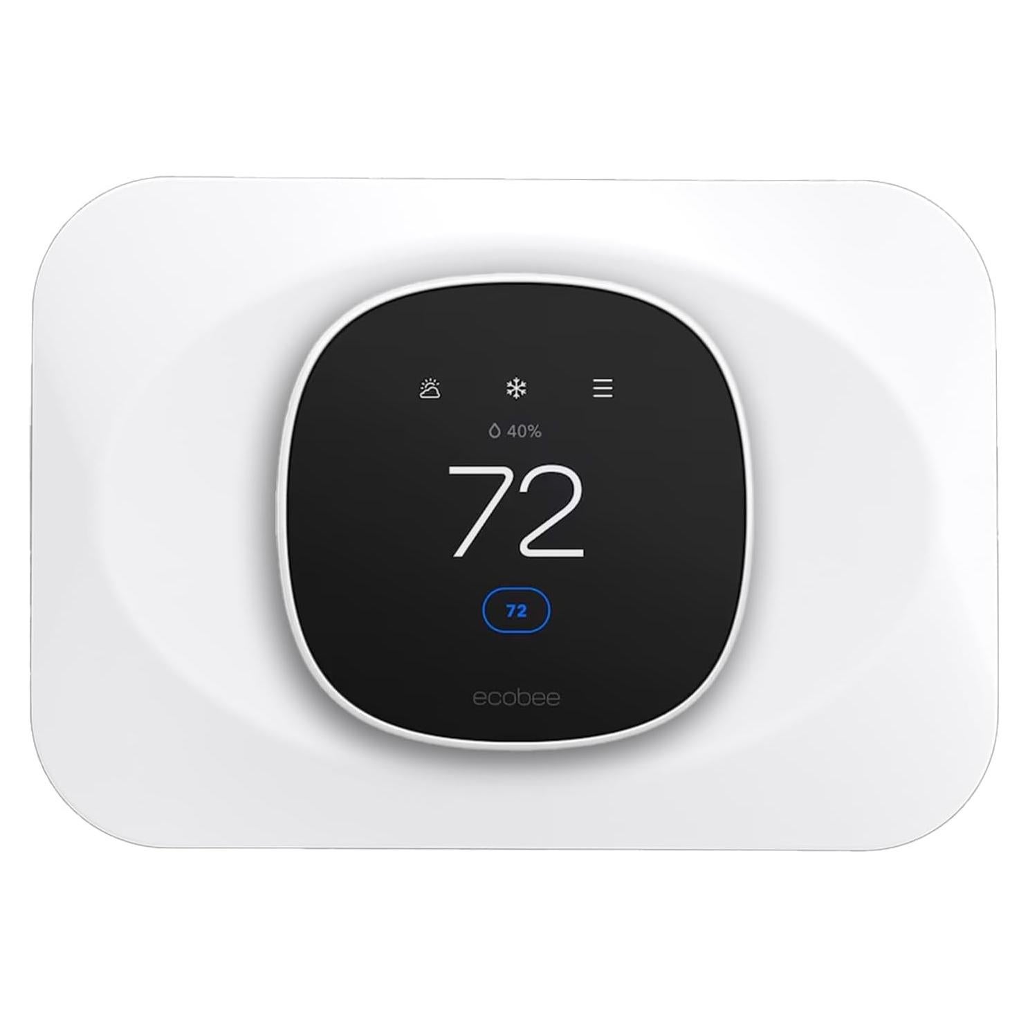 Cubierta de Placa de Pared BAOKZZOM para Termostato Ecobee Esencial