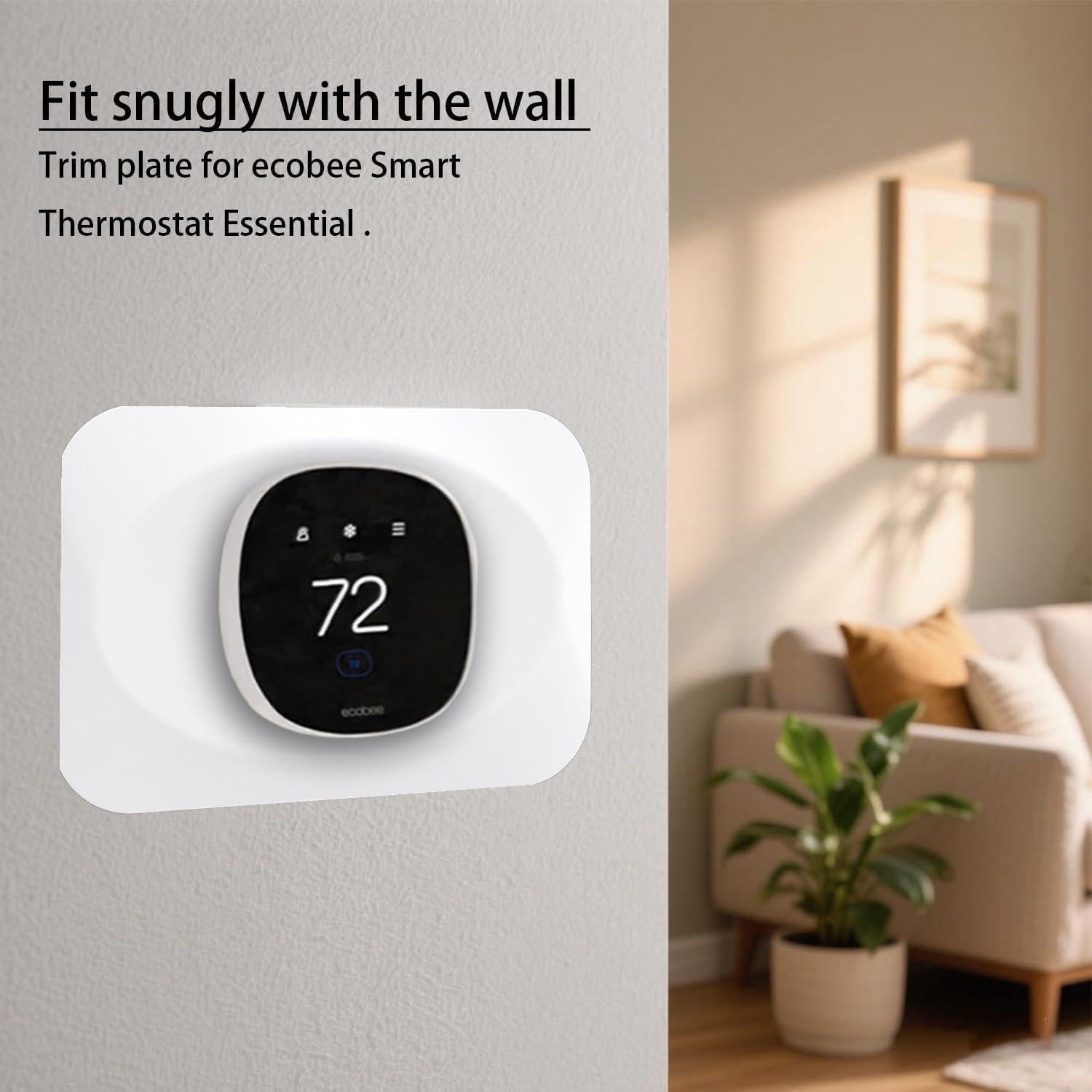 Cubierta de Placa de Pared BAOKZZOM para Termostato Ecobee Esencial