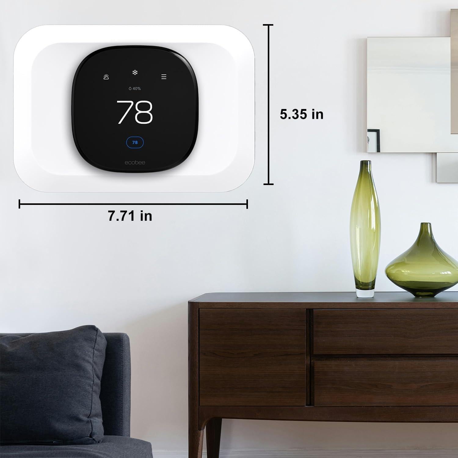 Cubierta de Placa de Pared BAOKZZOM EcoPlate2022 para Ecobee