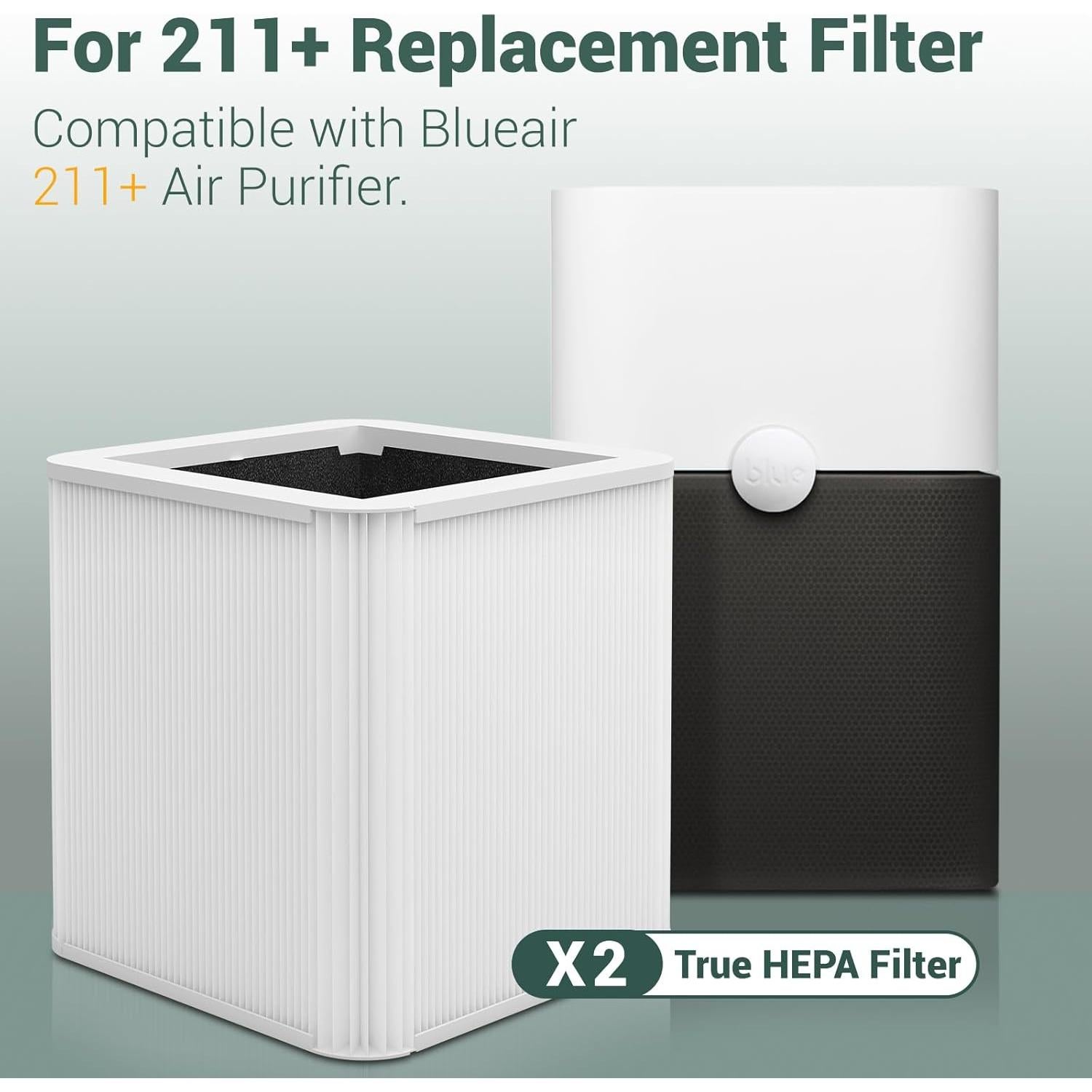 Filtros de Reemplazo Bouwald 211+ para Purificador Blueair