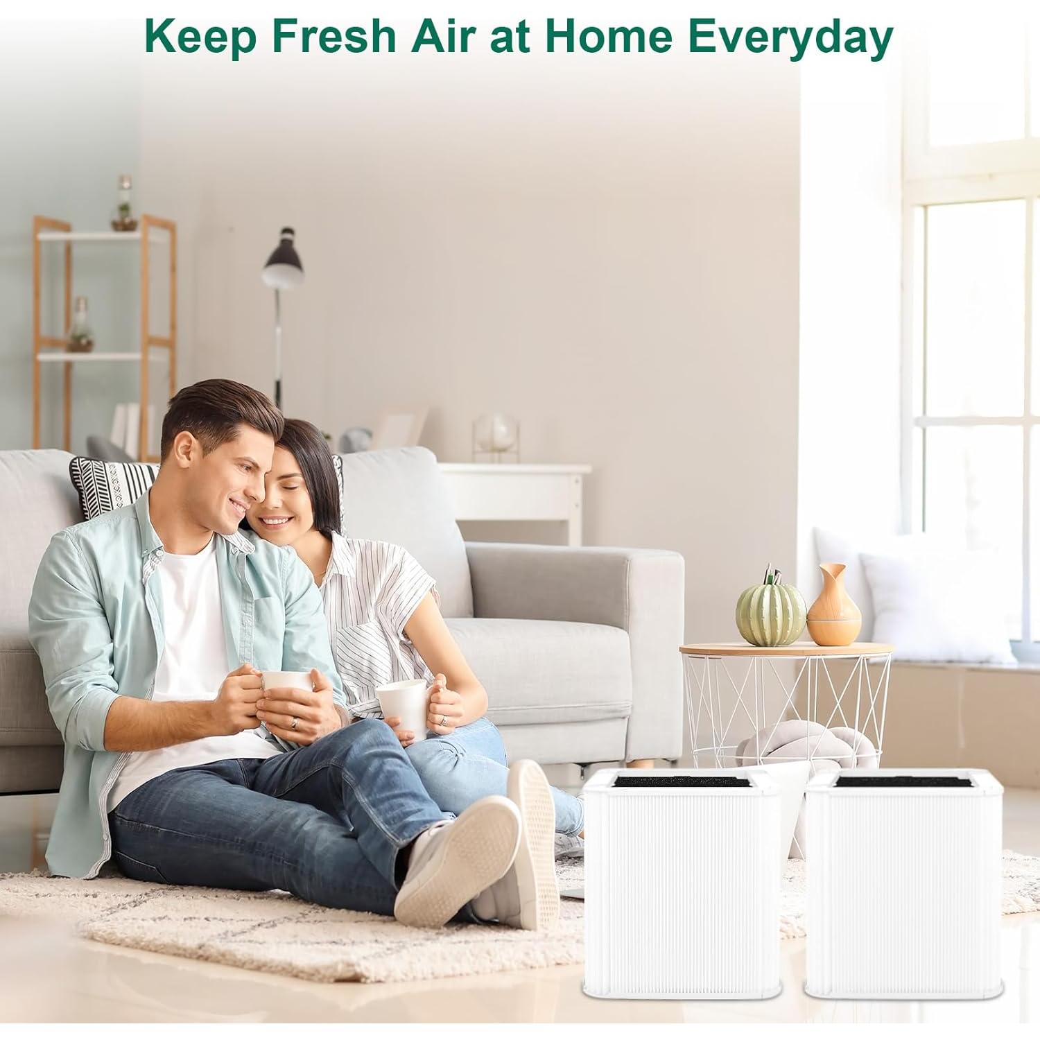 Filtros de Reemplazo 211+ NXBHG con Carbón Activado - Paquete de 2