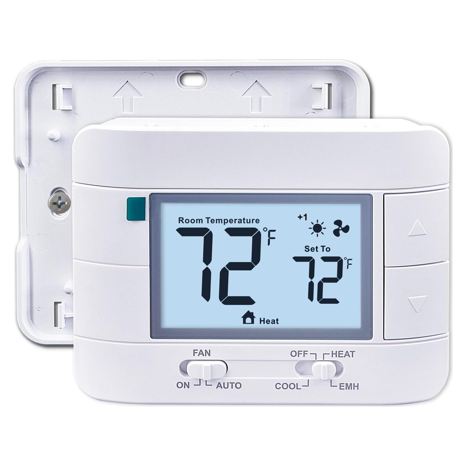 Termostato Digital Aowel AW721 2 Calor 1 Frío Pantalla 5"