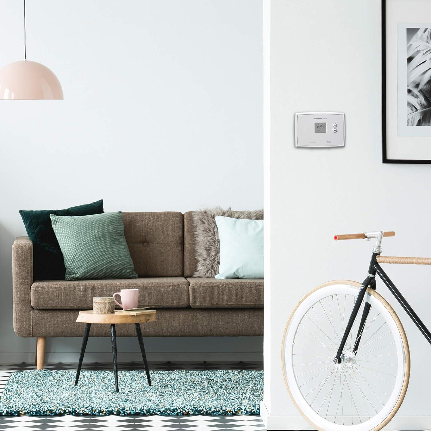 Termostato Digital No Programable Honeywell RTH111B 24V