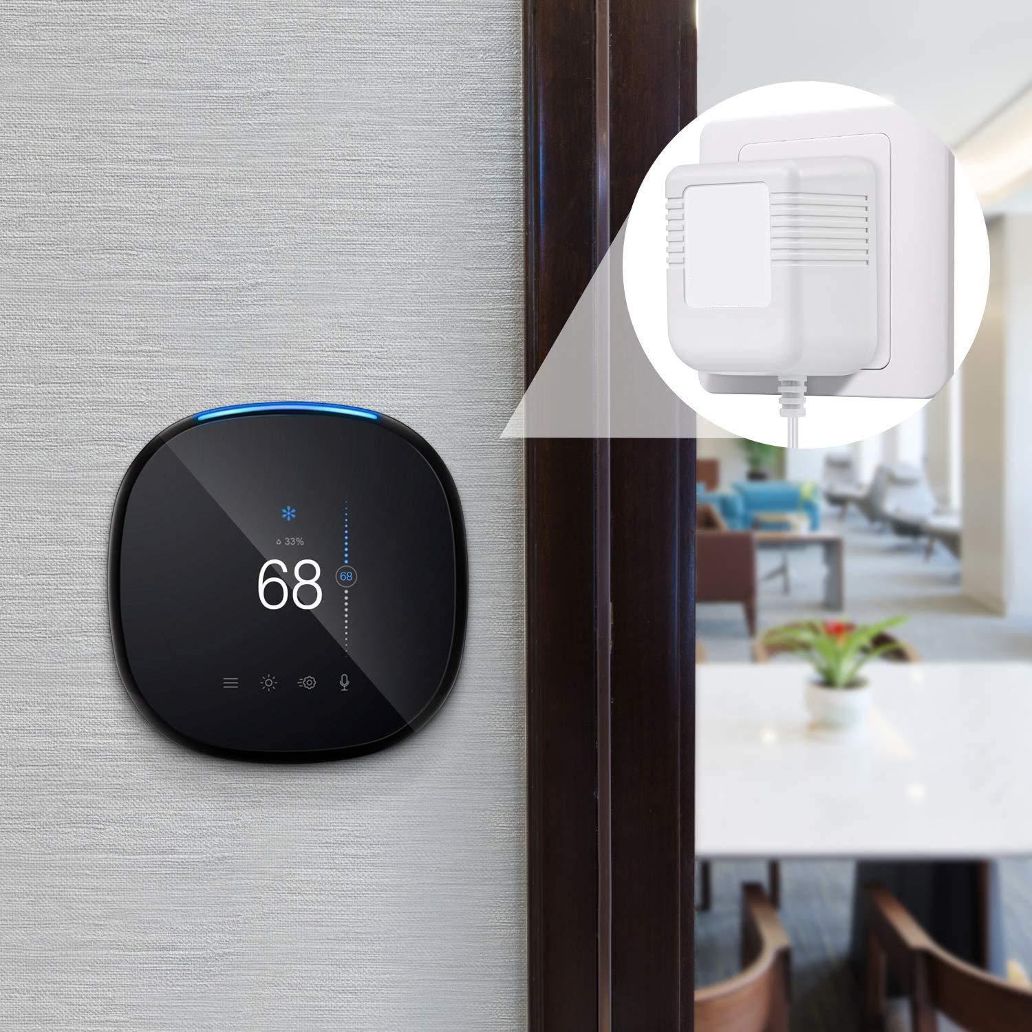 Transformador MEROM 24V 500mA C Wire para Timbres y Termostatos