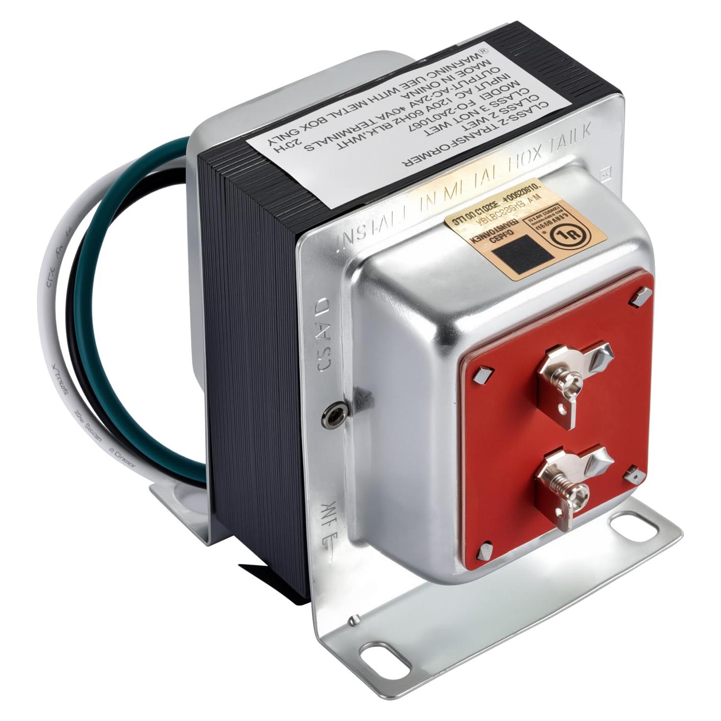 Transformador de Timbre 24V 40VA YUNFOOK - Listado UL