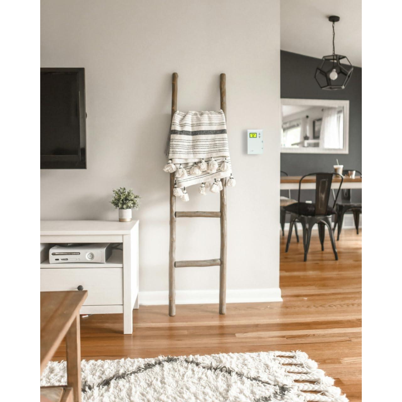 Termostato Digital No Programable LUX PSD010BF para Calefacción