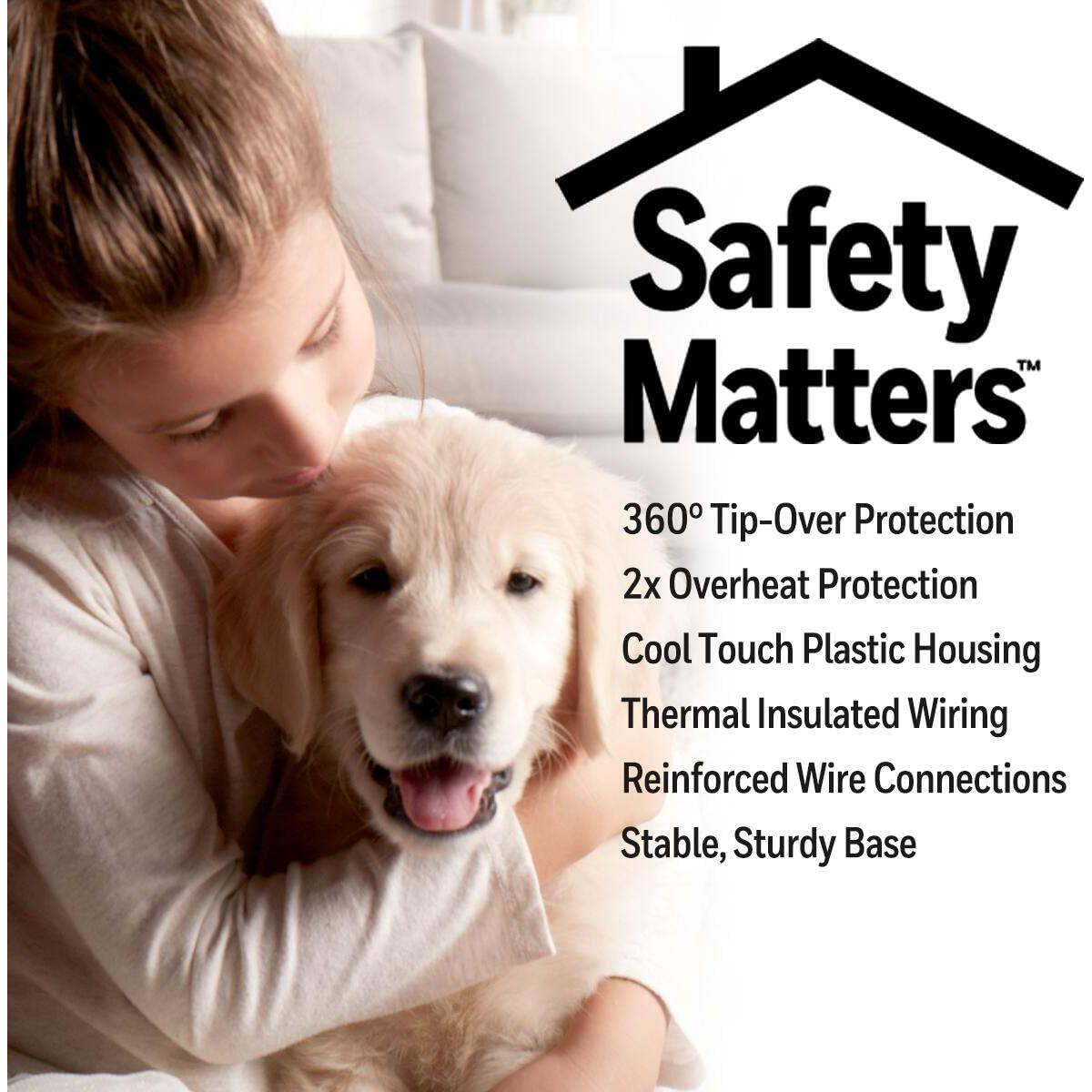 Calentador de Torre Cerámico Honeywell HCE322V 1500W Oscilante