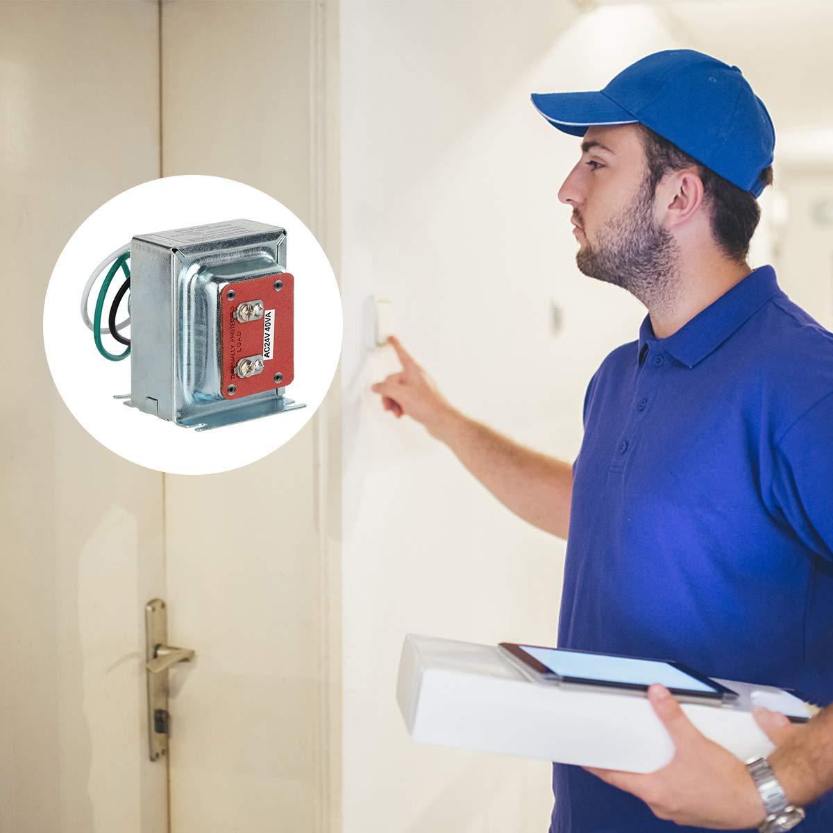 Transformador 24V 40VA para Termostatos y Timbres - Yelinda