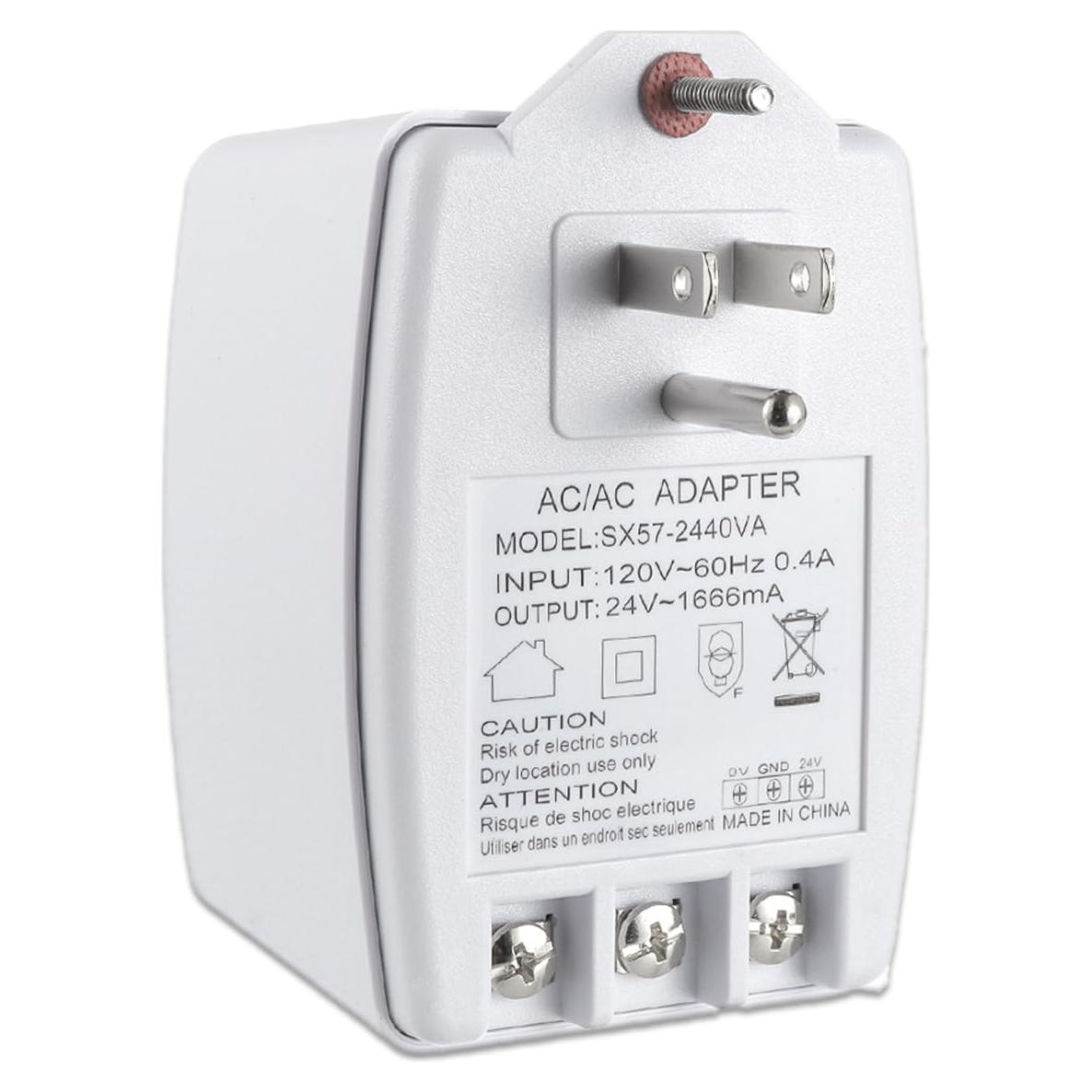 Transformador 24V 40VA EPLZON para Termostatos y Timbres