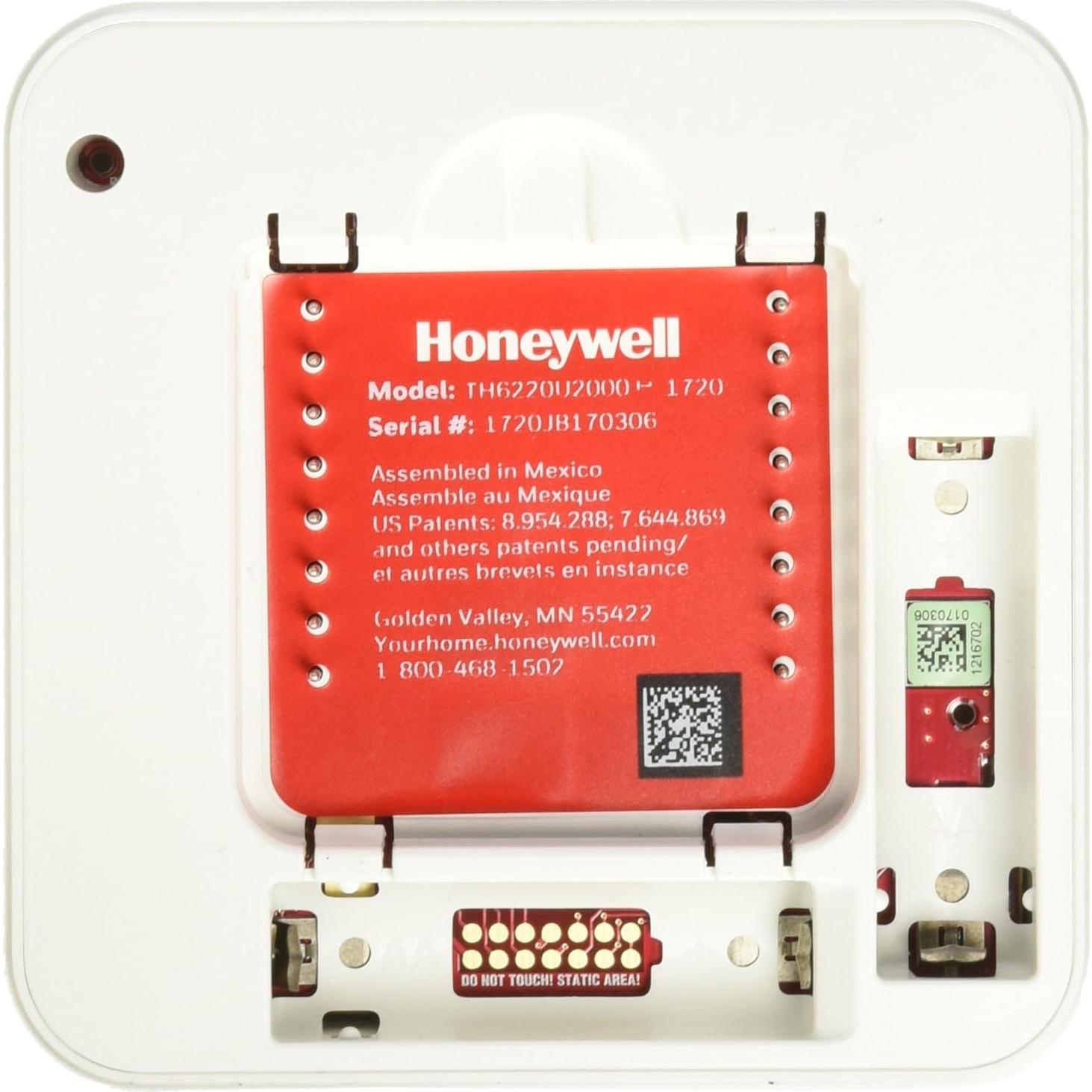 Termostato Programable Honeywell T6 Pro TH6220U2000, 2 Calor/2 Frío