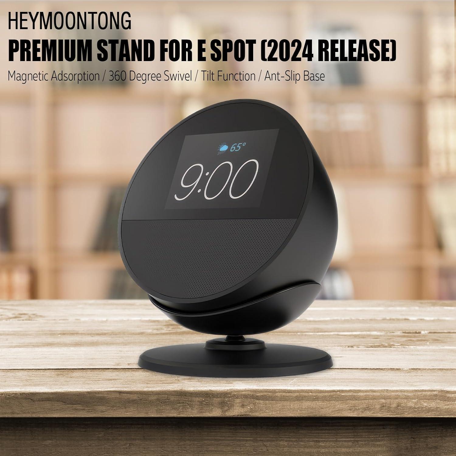 Soporte de Escritorio Ajustable HeyMoonTong para Ech0 Spot - Negro