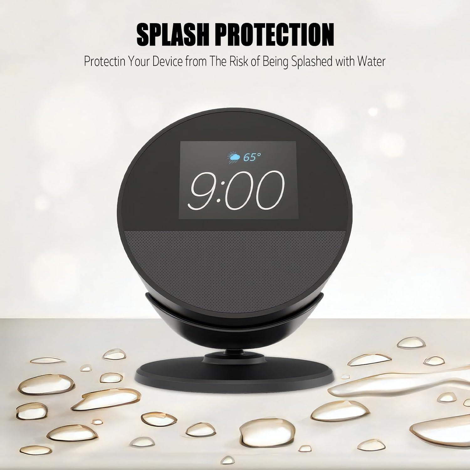 Soporte de Escritorio Ajustable HeyMoonTong para Ech0 Spot - Negro