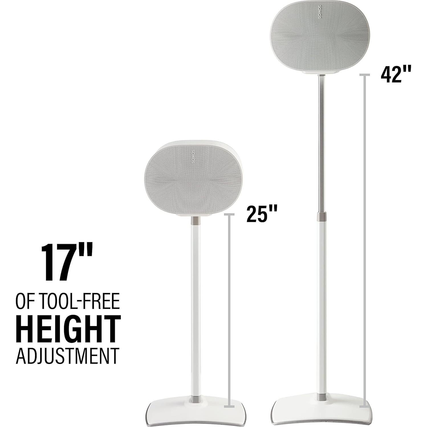 Soporte de Altavoz Ajustable Sanus WSSE3A1 para Sonos Era 300