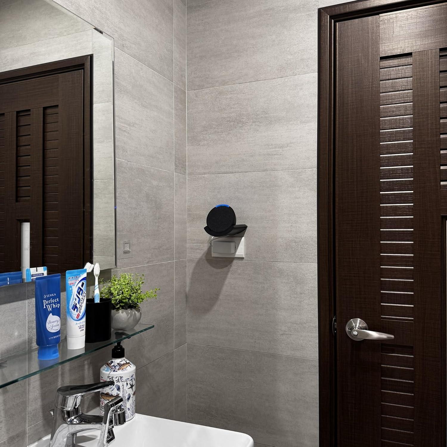 Estante de Montaje en Pared Sintron para Echo Pop - Negro