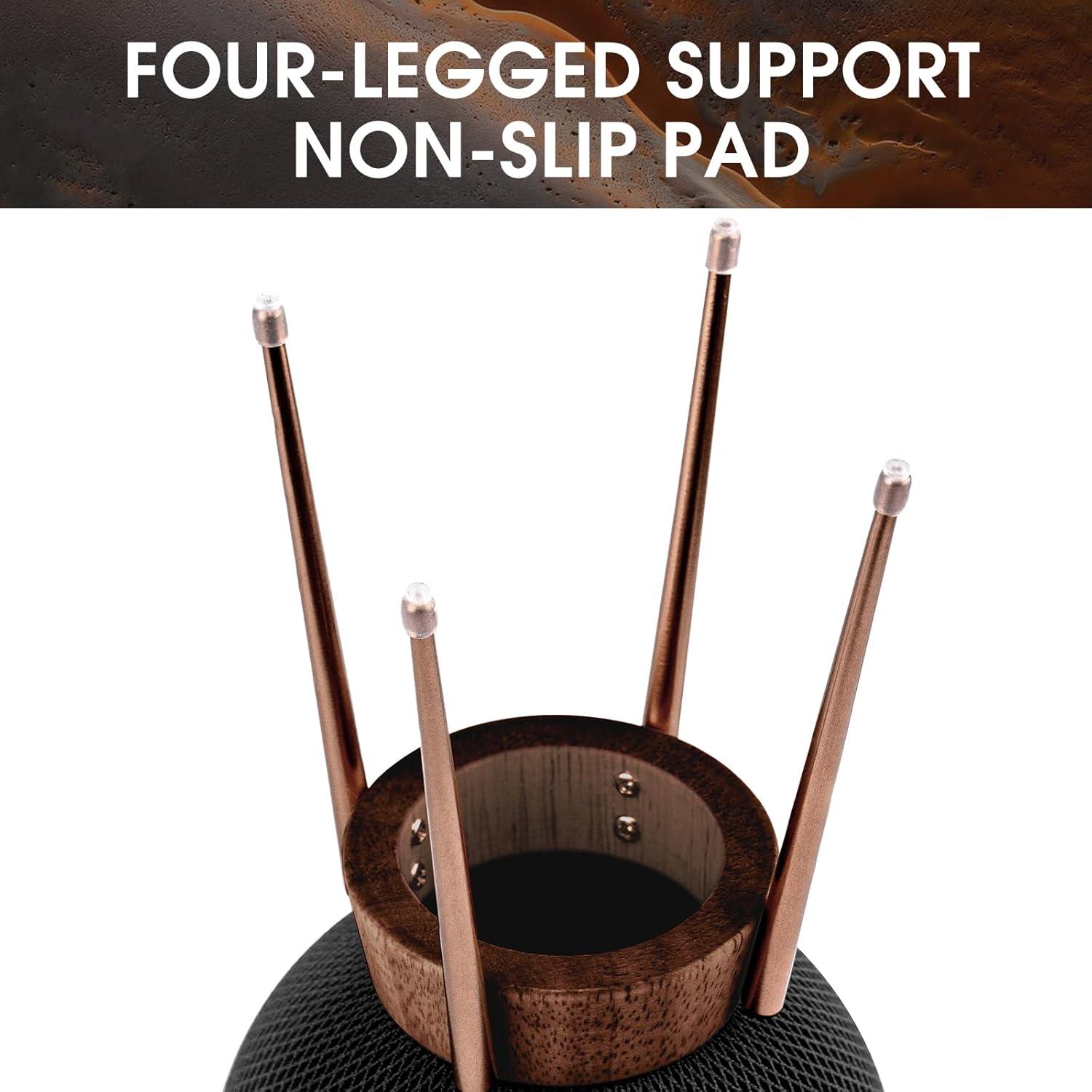 Soporte para HomePod Mini HEWYIOS con patas antideslizantes