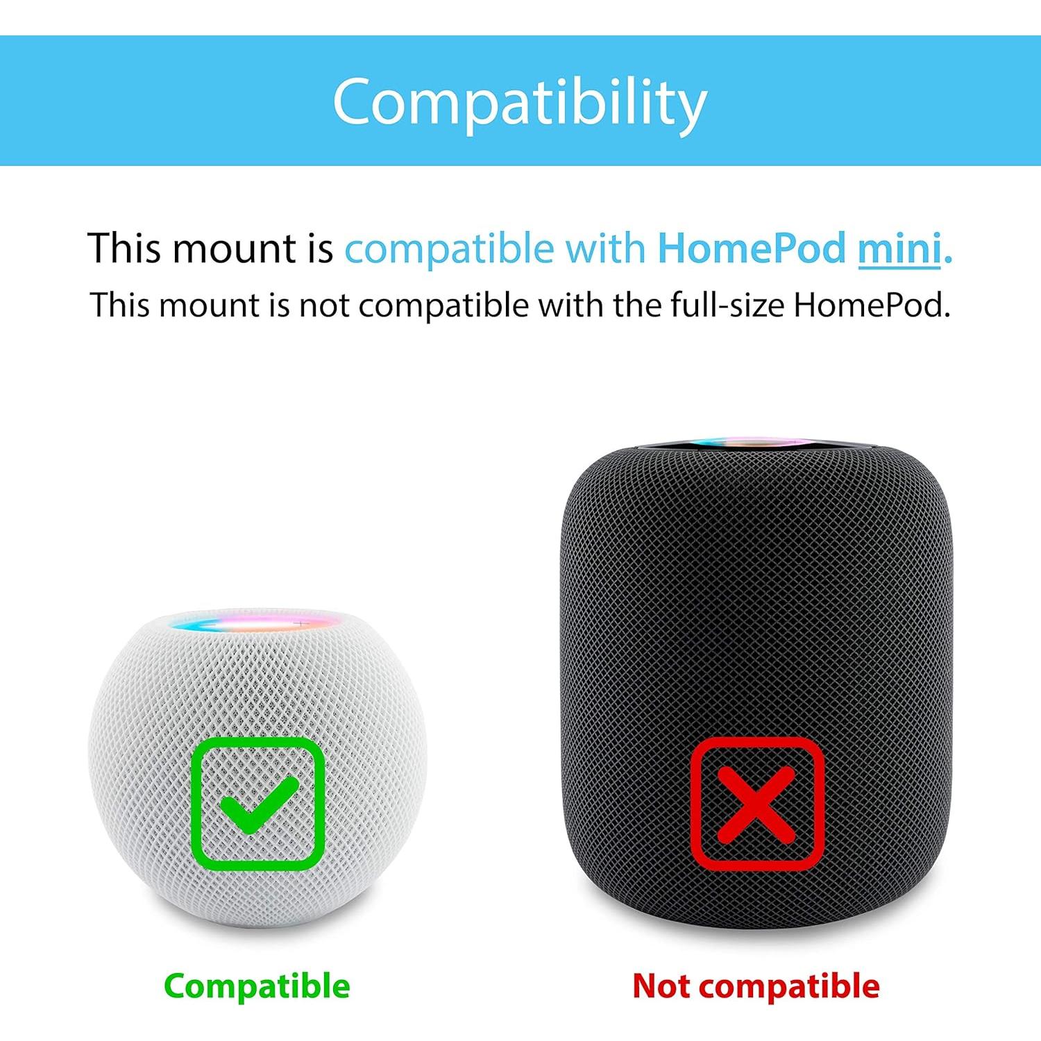 Soporte de Pared TotalMount para HomePod mini - Blanco