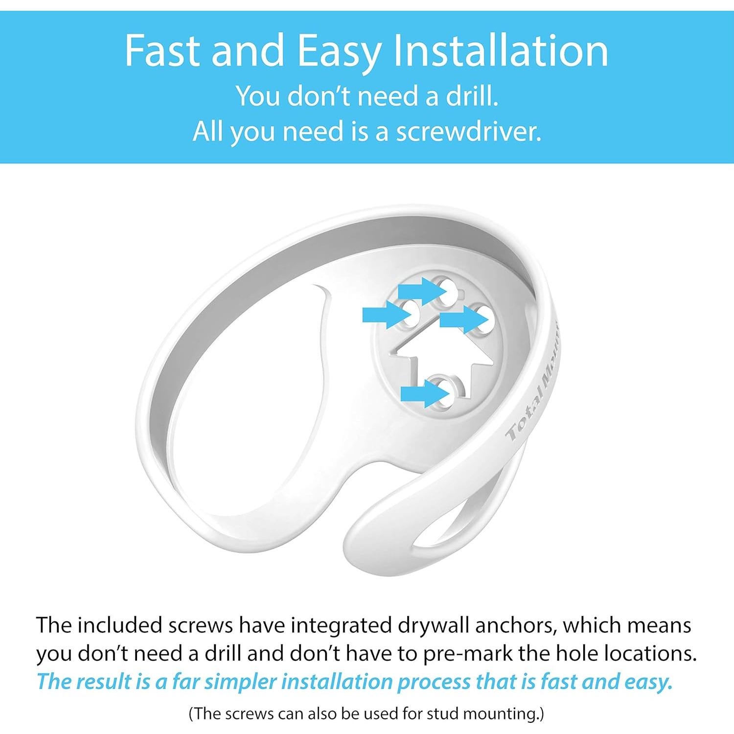 Soporte de Pared TotalMount para HomePod mini - Blanco