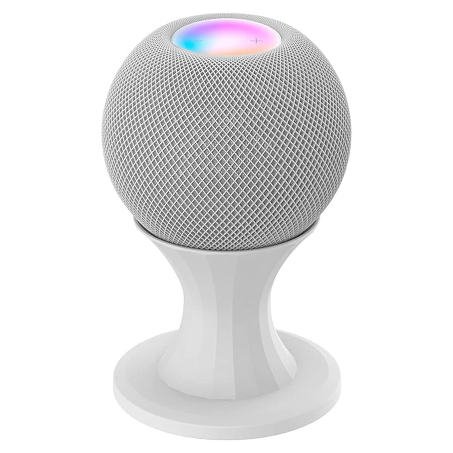 Soporte de Mesa Blanco para Homepod Mini con Gestión de Cable