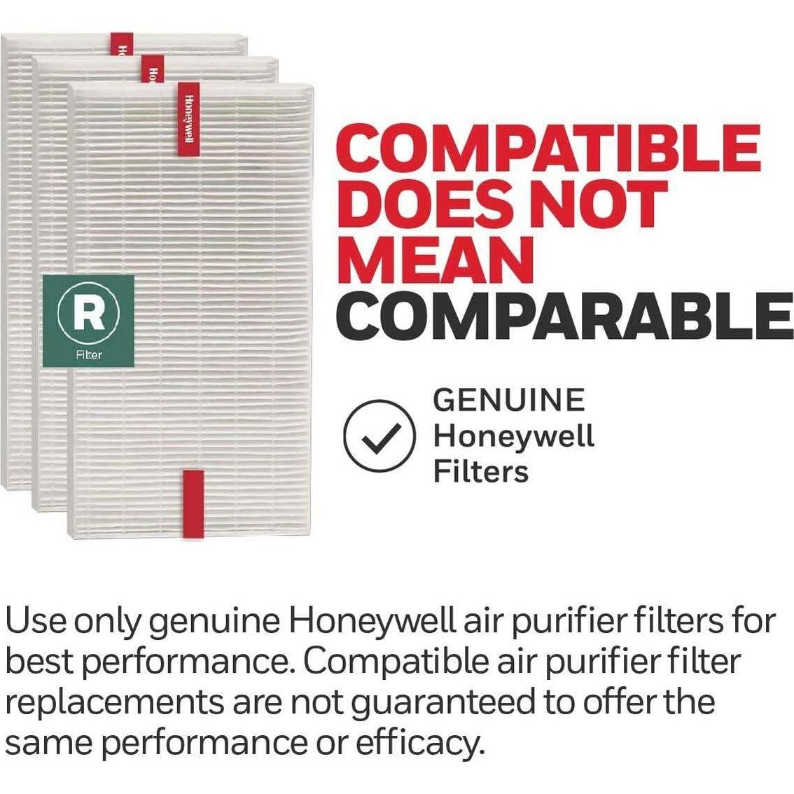 Filtro HEPA Honeywell R para Purificador de Aire - Paquete de 3