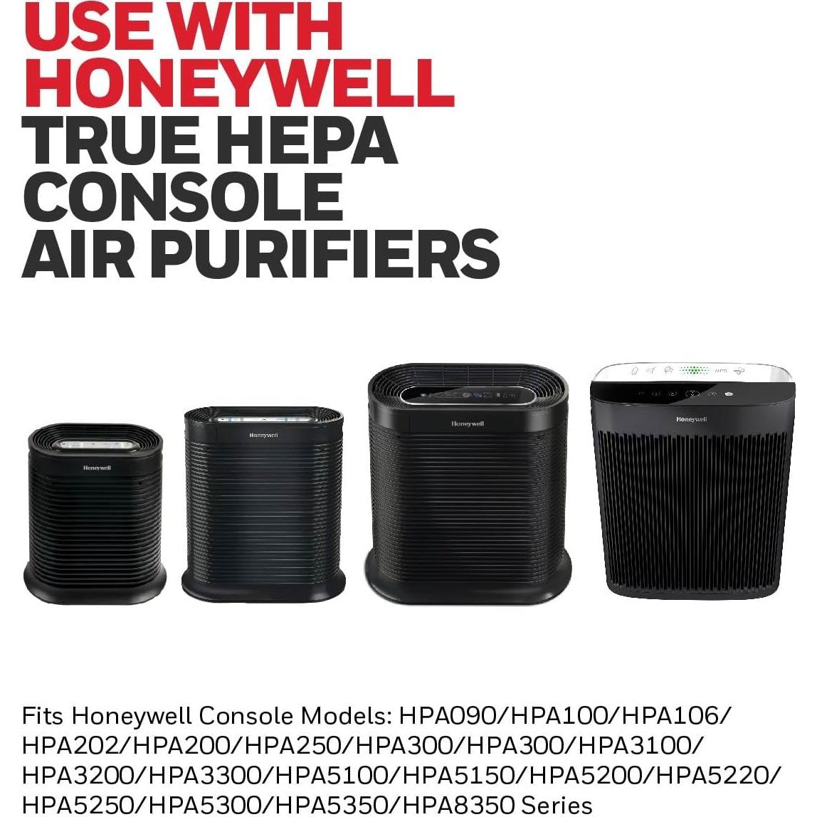 Filtro HEPA Honeywell R para Purificador de Aire - Paquete de 3