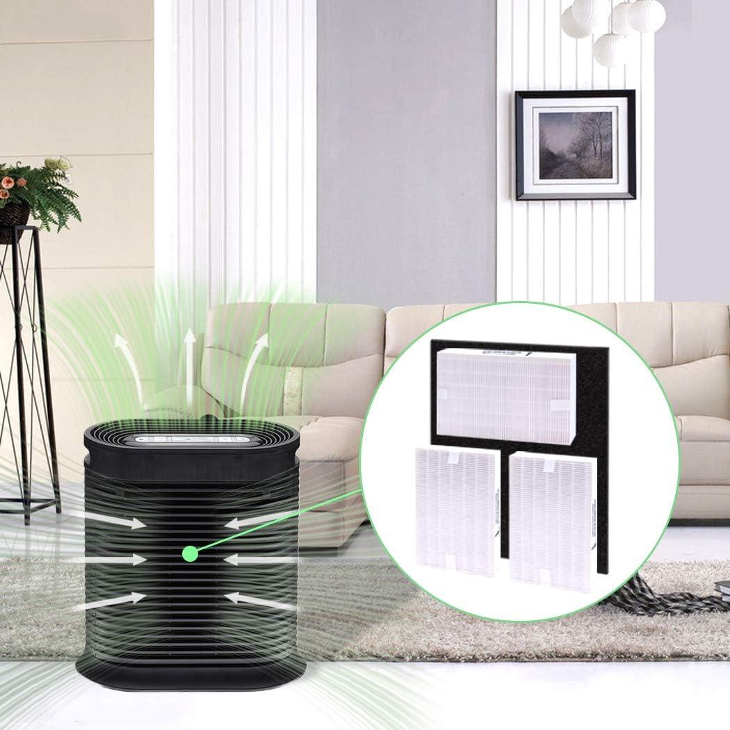 Paquete de 9 Filtros HEPA KONIGEEHRE HPA300 para Purificadores