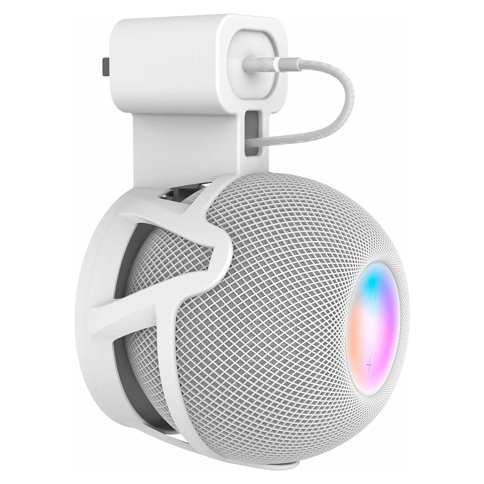 Soporte de Pared LeongLzt para Homepod Mini - Blanco, Sin Tornillos