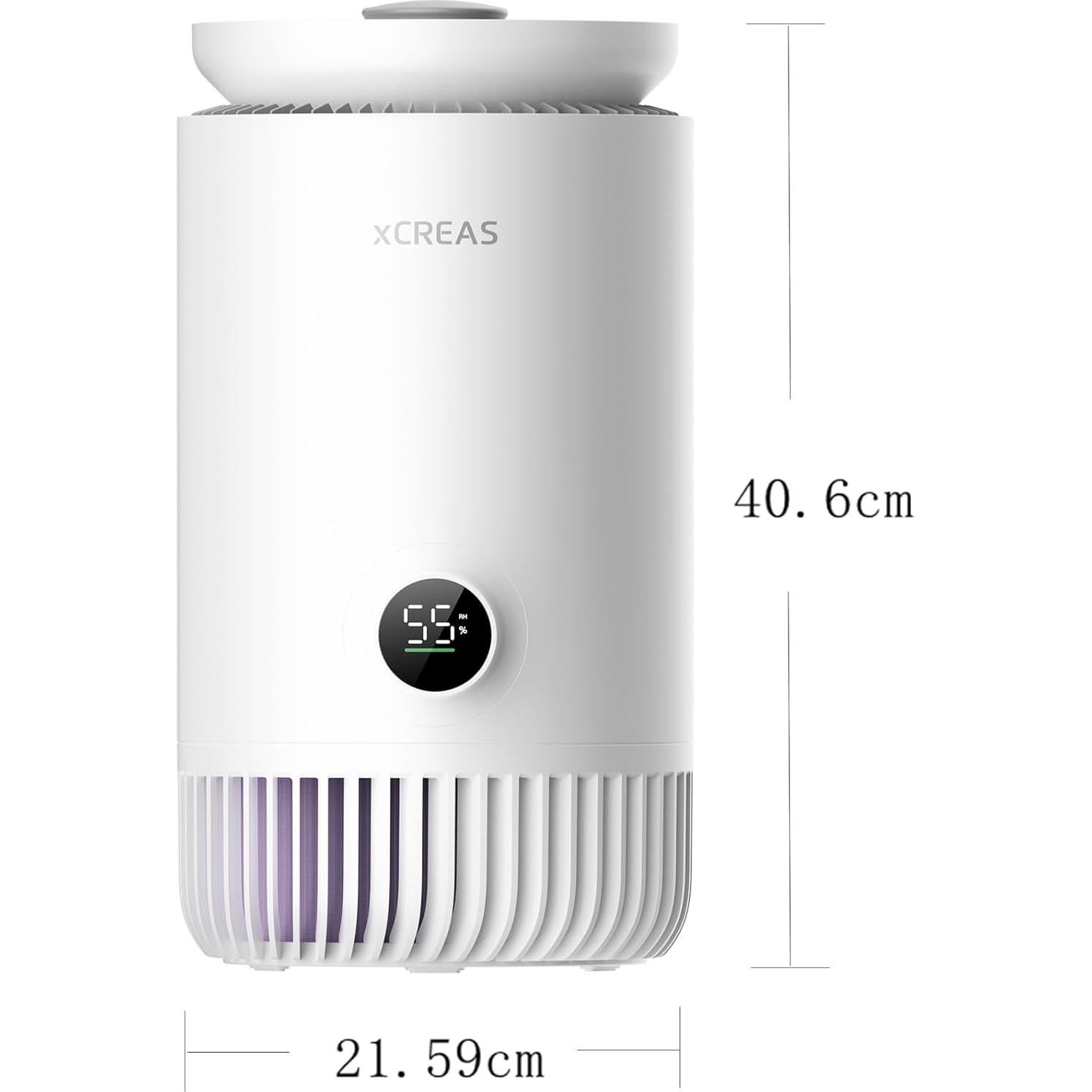 Humidificador y Purificador de Aire xCREAS HP400 3L 23dB