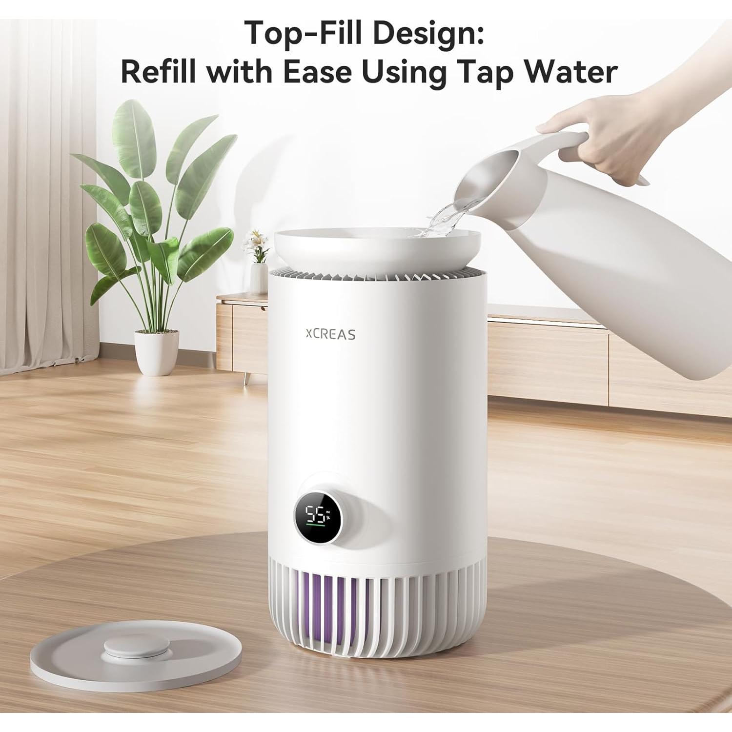 Humidificador y Purificador de Aire xCREAS HP400 3L 23dB