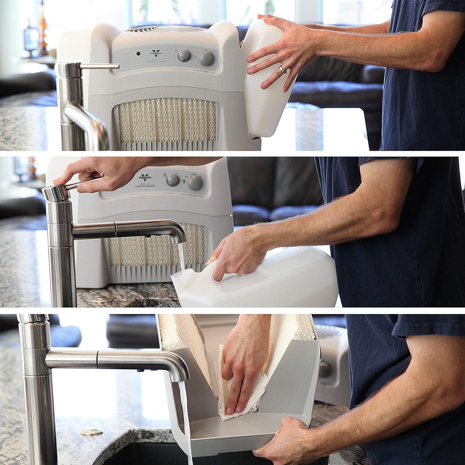 Humidificador Evaporativo Vornado Evap40 15.14L 93m² Blanco