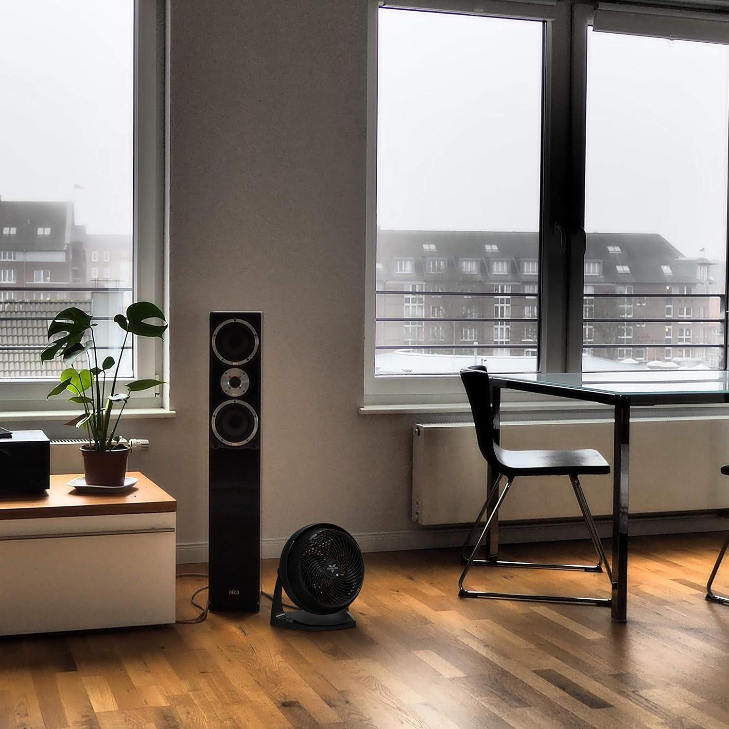 Ventilador Circulador de Aire Vornado 62 3 Velocidades Negro