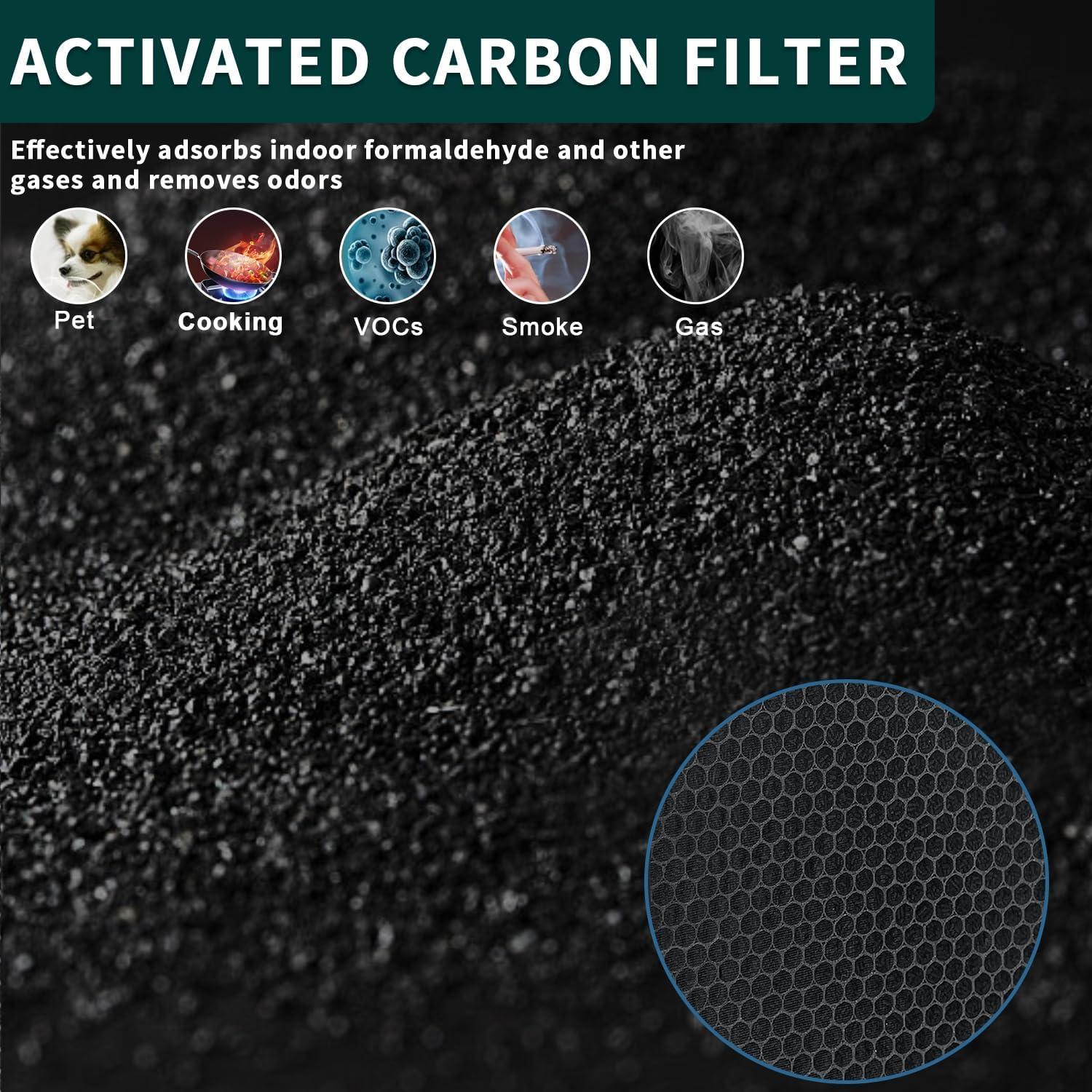 Filtro de Reemplazo Coway AIRMEGA 400/400S - 2 en 1 Carbón