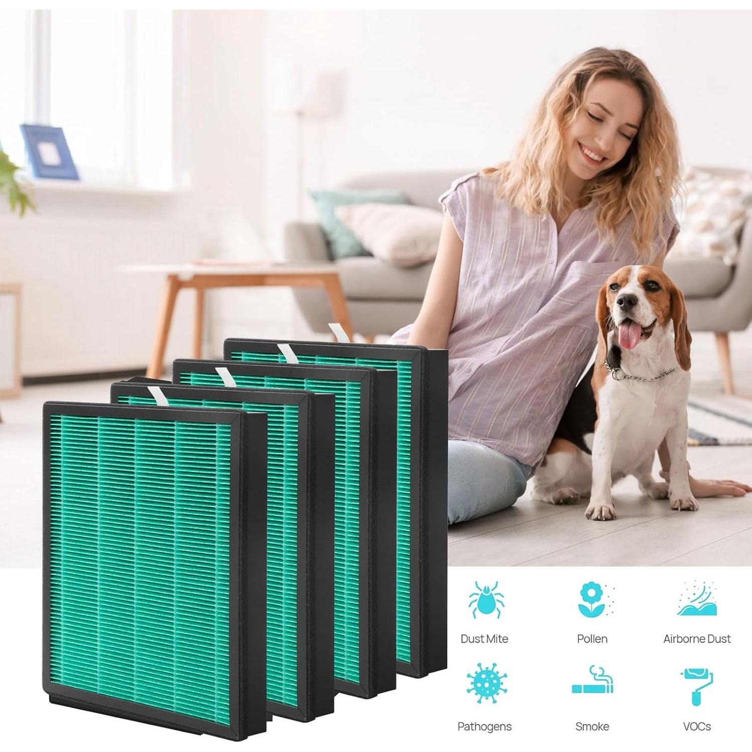 Filtro de Reemplazo H13 HEPA para Purificador Coway Airmega 300