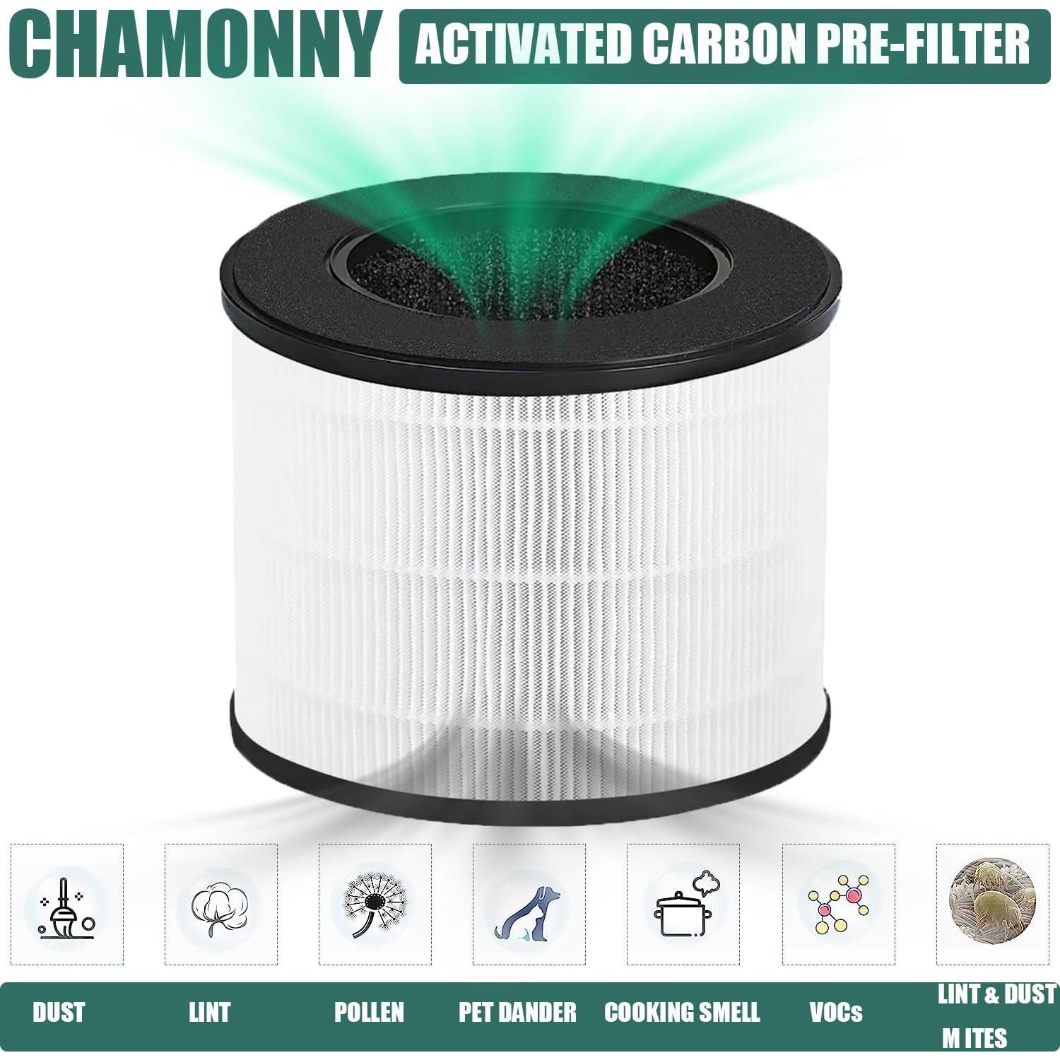 Filtro HEPA CHAMONNY para Purificador Coway Airmega 100 - 2 Pzs