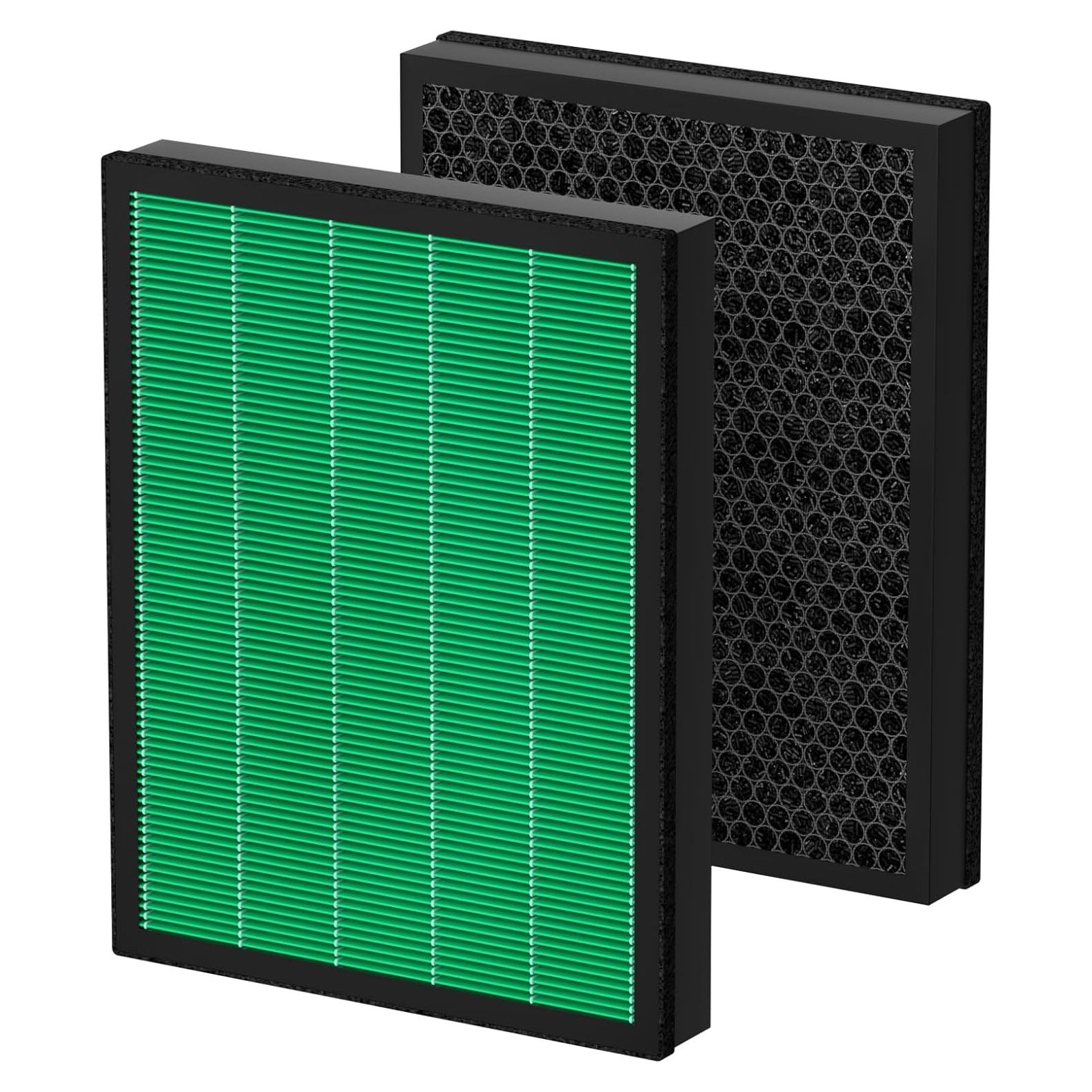 Paquete de 2 Filtros HEPA Smilyan AP-1515-FP para Coway AIRMEGA 300