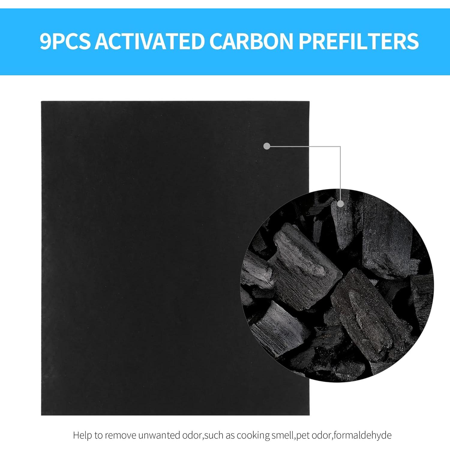 Filtro de Reemplazo 3 Paquetes GoKBNY AP-1512HH para Purificador