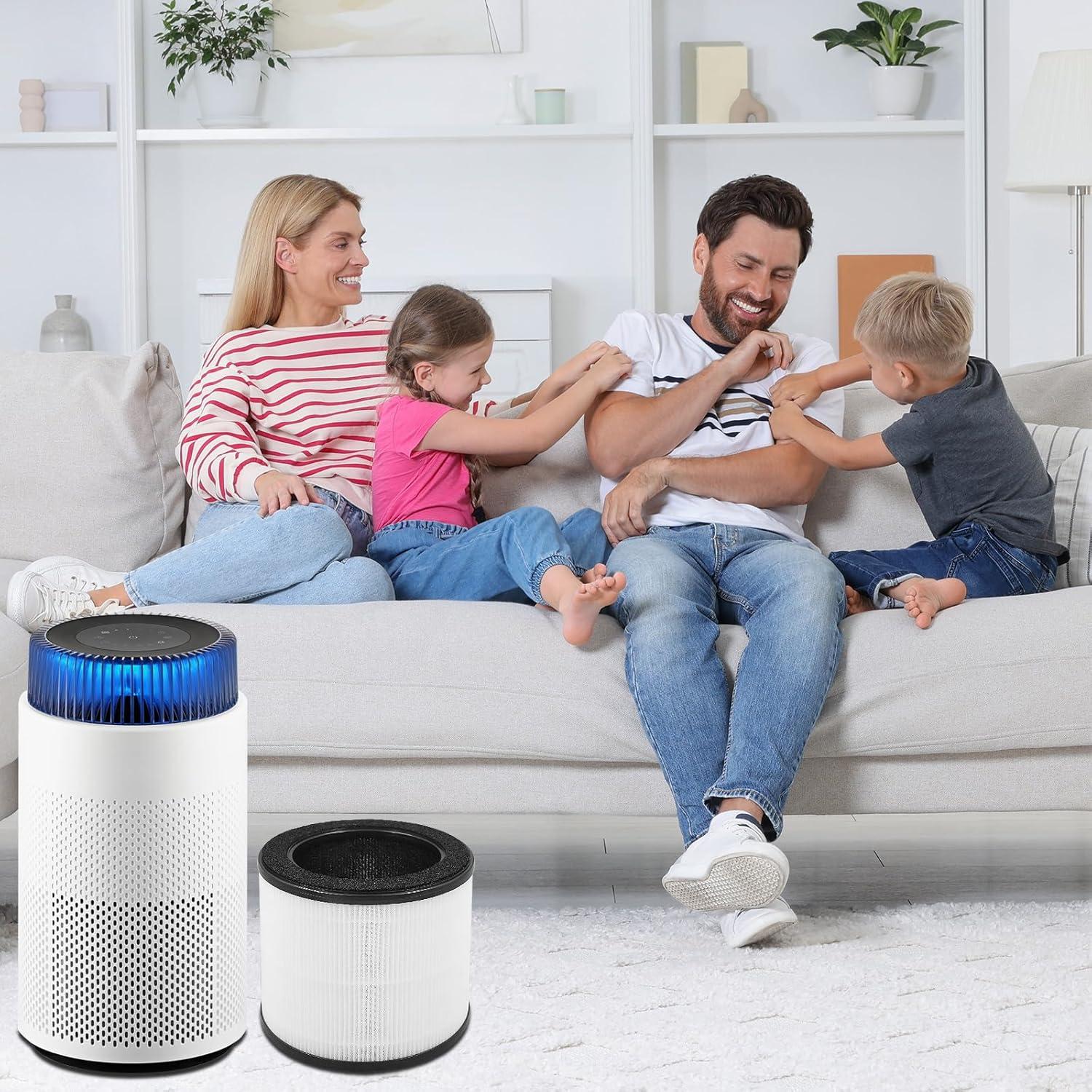 Filtro de Reemplazo Laukowind para Purificador Coway Airmega 100